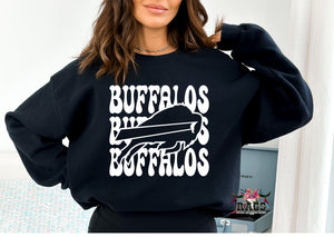 Buffalos Repeat Crewneck