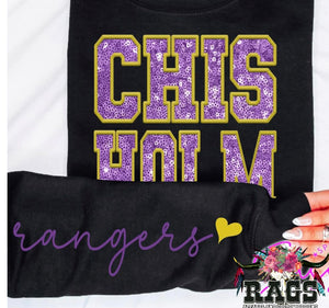 Chisholm Sequin Crewneck