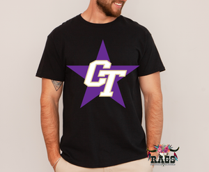 CT Purple Star Gildan Tee