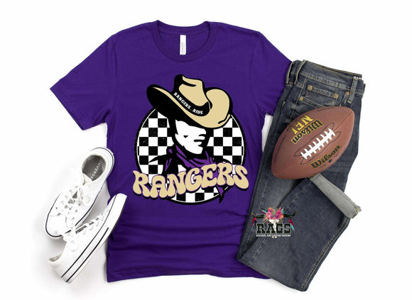 Rangers Purple Tee