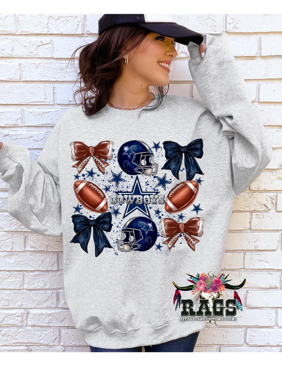 Coquette Cowboys Crewneck