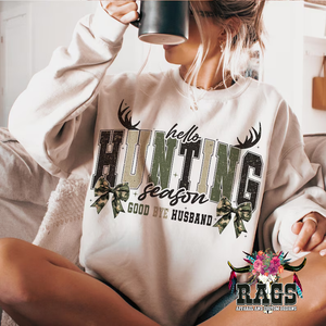 Hello Hunting Crewneck