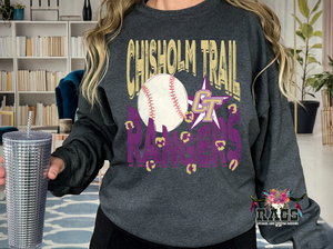 Chisholm Trail Rangers Baseball Crewneck