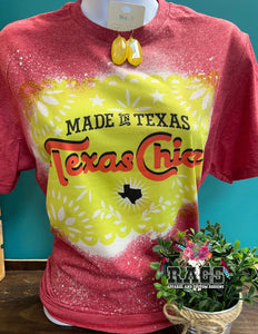 Texas Chica Bleach Tee