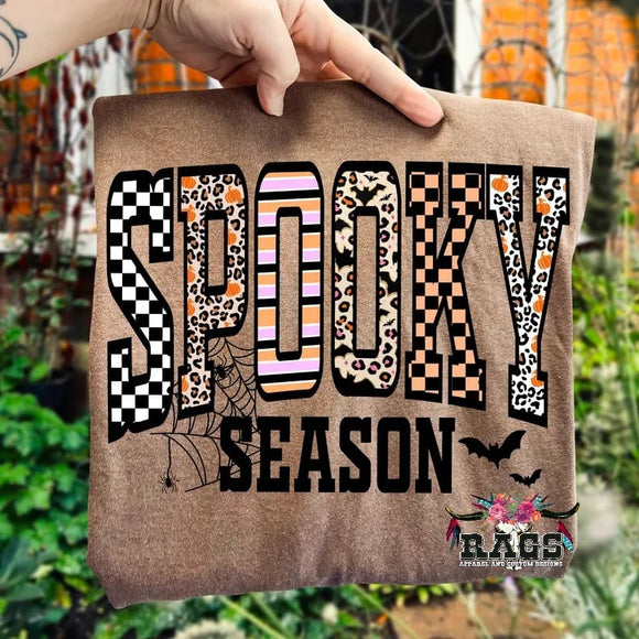 Spooky Season Brown Comfort Color Tee