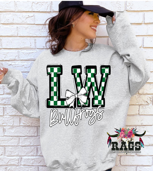 LW Bullfogs Crewneck