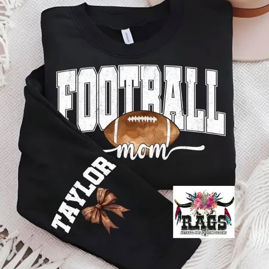Custom Football Mom Crewneck