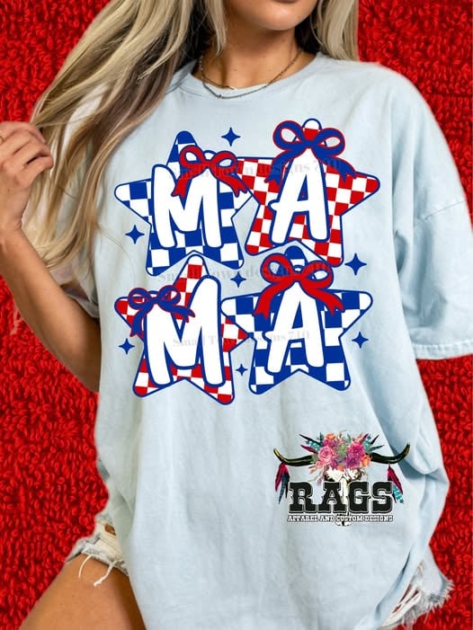 Mama Bella Ice Blue Tee
