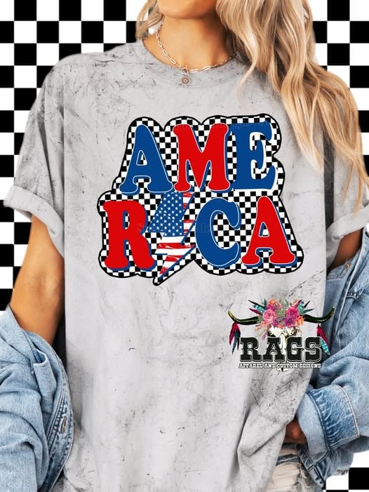 America Comfort Color Tee