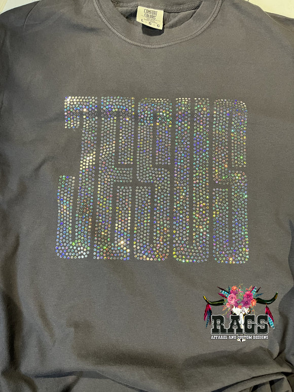 Jesus Comfort Color Spangle Tee
