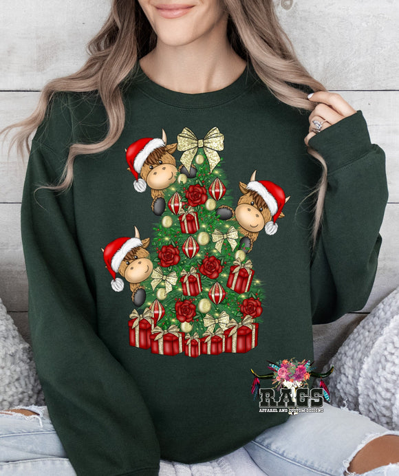 Highland Christmas Crewneck