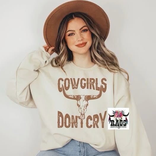 Cowgirls Don't Cry Crewneck