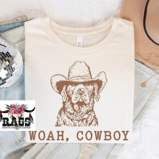 Woah, Cowboy Tee