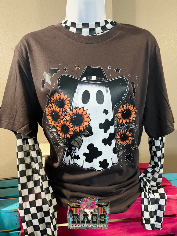 Western Cow Ghost Tee