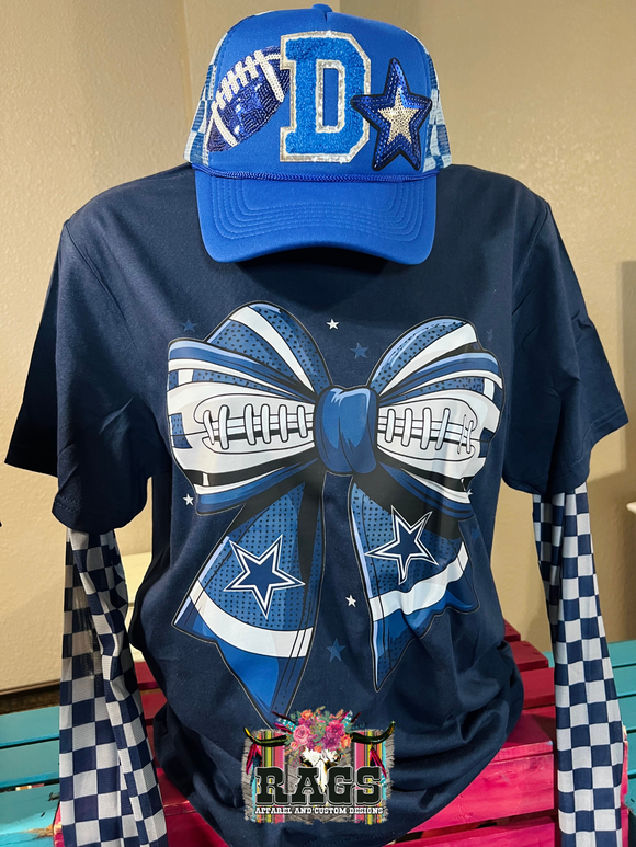 Dallas Coquette Bow Tee