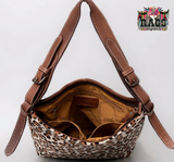 American Darling Leopard Leather Purse