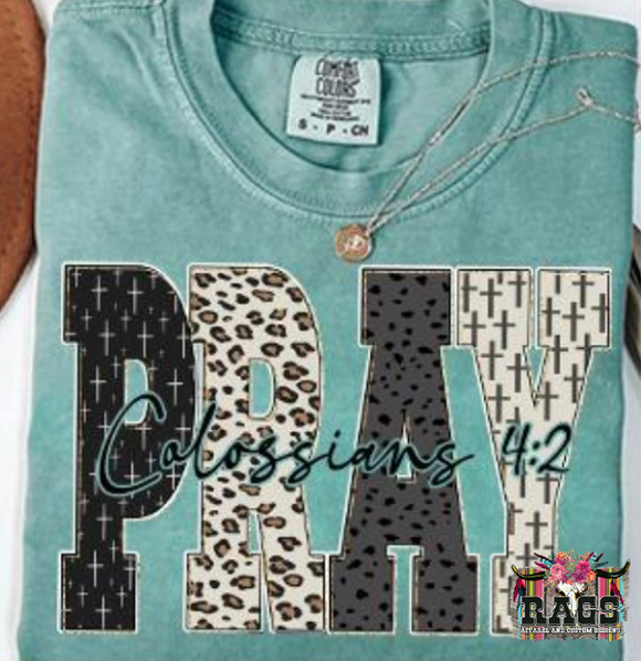 Pray Comfort Color Tee