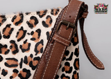 American Darling Leopard Leather Purse