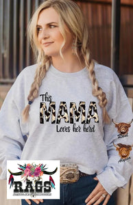 Mama Loves Her Herd Crewneck