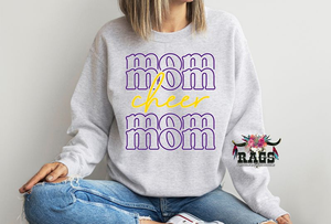 Cheer Mom Repeat Crewneck