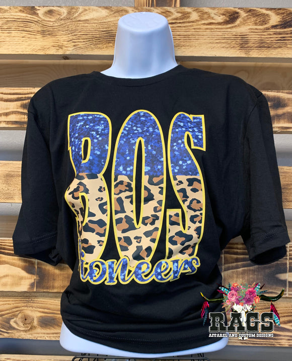 Boswell Cheetah & Glitter Tee