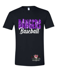 Rangers Glitter Bella Tee