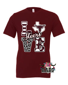 Northside Steers Love Spirit Tee