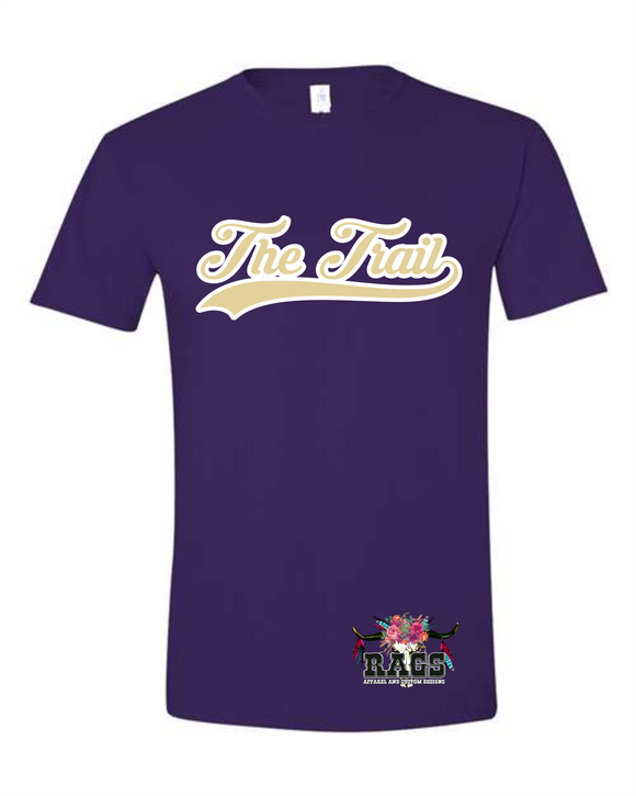 The Trail Purple Gildan Tee